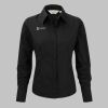 Russell Collection Ladies Long Sleeve Fitted Poplin Shirt Thumbnail