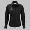 Russell Collection Ladies Long Sleeve Fitted Poplin Shirt Thumbnail